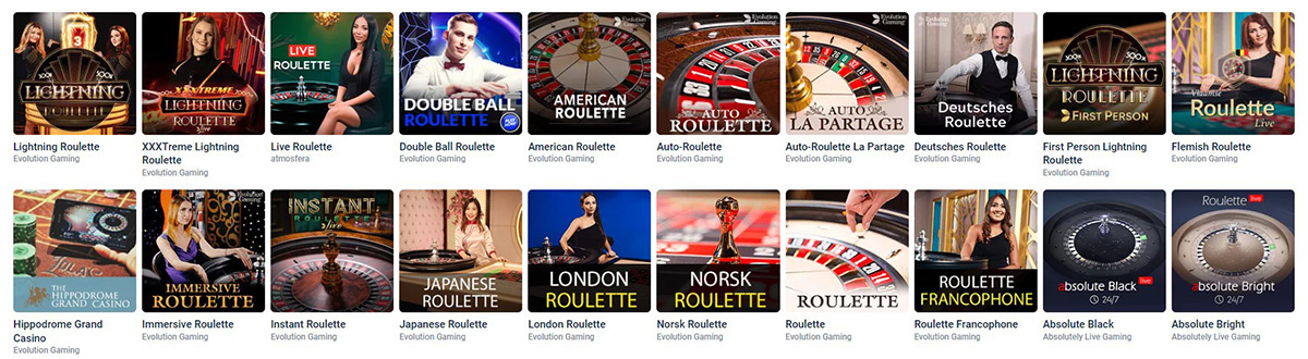 Ang 20Bet Roulette, Blackjack at iba pang Table Games