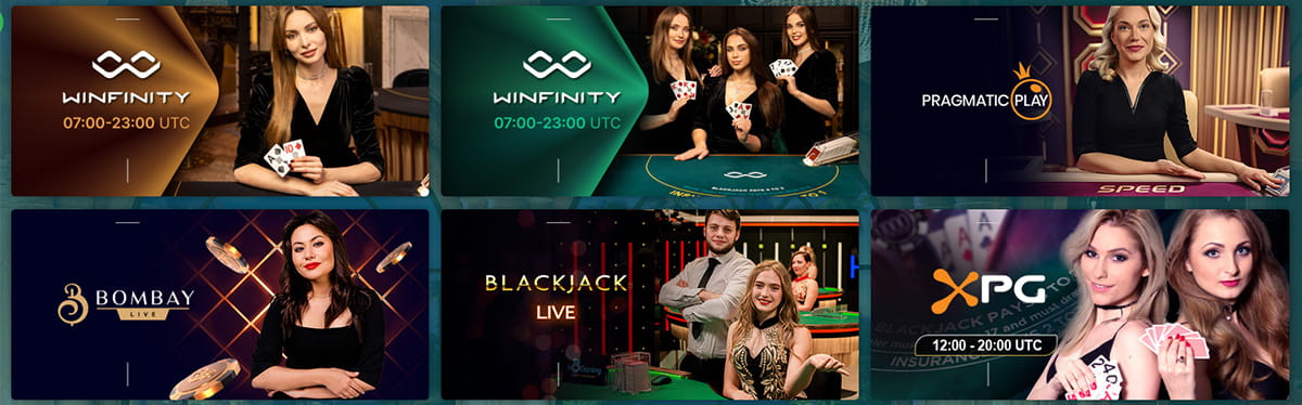 Ang 22BET Roulette, Blackjack at Iba pang mga Table Games
