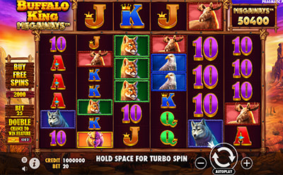 Buffalo Megaways Slot Game na makikita sa 747 Casino Pilipinas Online Casino