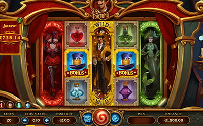 Ang Dr Fortuno Slot Game sa King Billy Online Casino sa Pilipinas