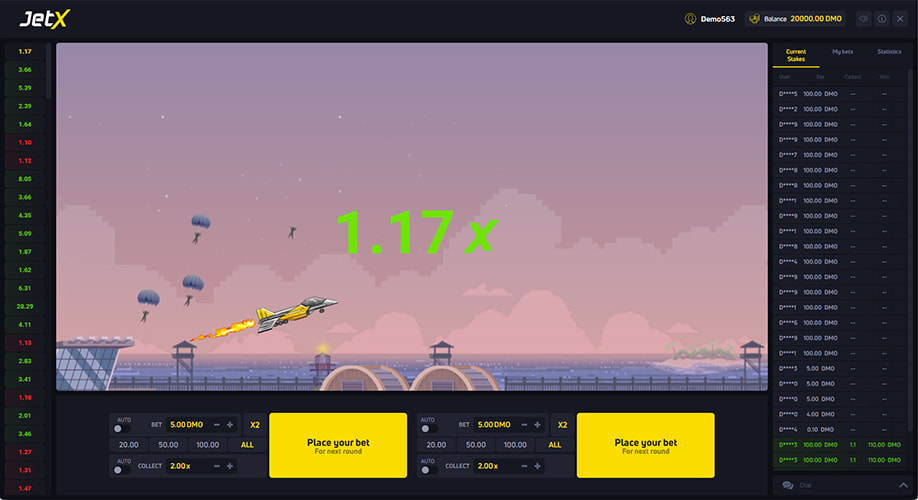 Libreng Demo ng JetX Slot