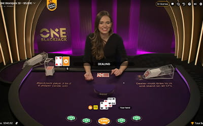 One Blackjack ng Pragmatic Play Live