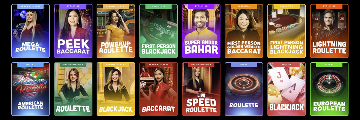 The Shuffle Roulette, Blackjack & Other Table Games